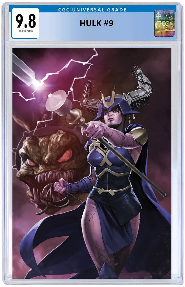 HULK #9 SKAN SIRUSAWAN NYCC 2022 VIRGIN VARIANT LIMITED TO 1000 COPIES - RAW & CGC