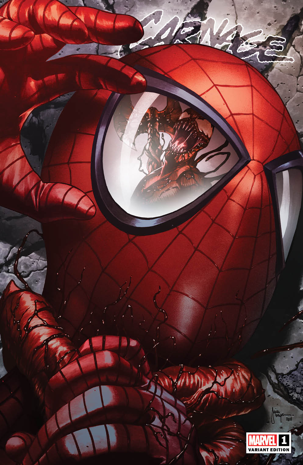 CARNAGE #1 MICO SUAYAN TRADE DRESS VARIANT LIMITED TO 3000