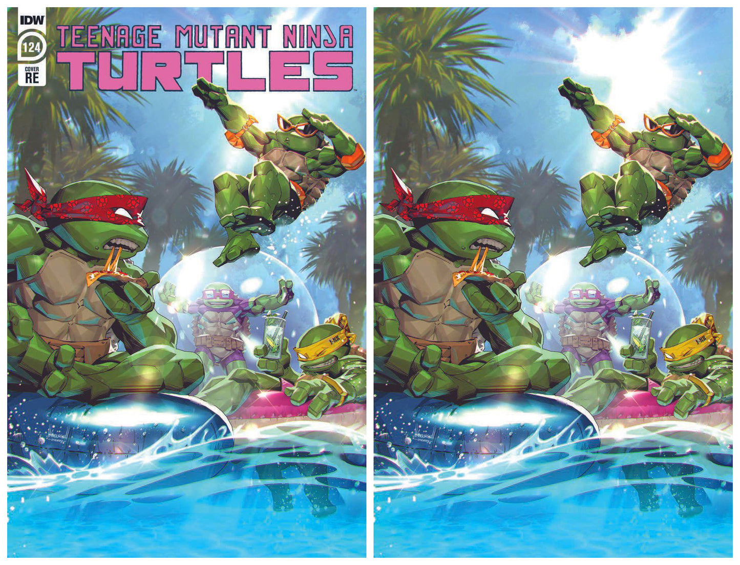 TMNT #124 KAEL NGU TRADE/VIRGIN VARIANT SET LIMITED TO 500 SETS