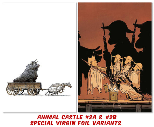 ANIMAL CASTLE #2 CVR A & B SPECIAL PRINTING FOIL VIRGIN VARIANT SET LIMITED TO 500 SETS