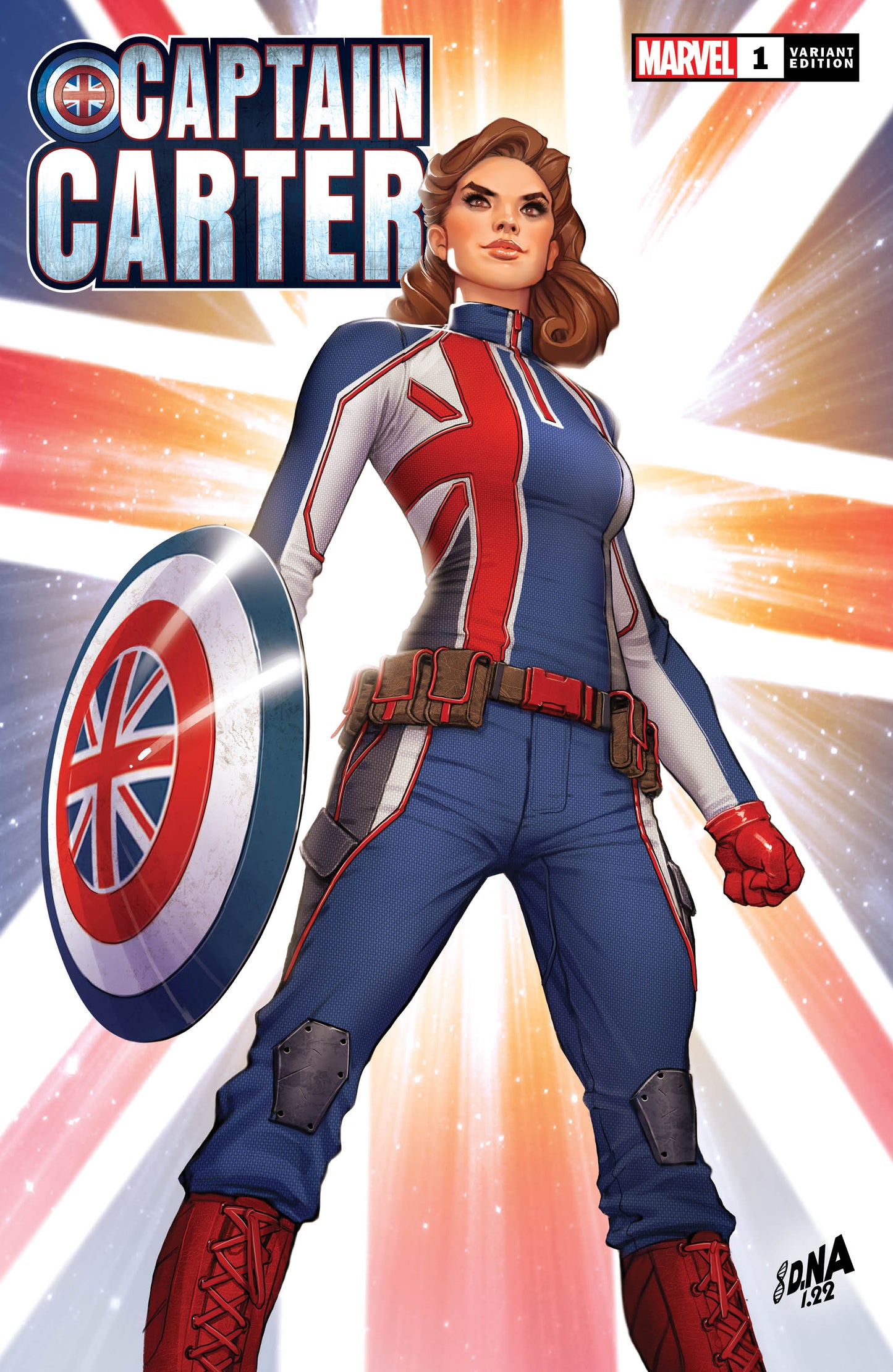 CAPTAIN CARTER #1 DAVID NAKAYAMA TRADE DRESS VARIANT LIMITED TO 3000