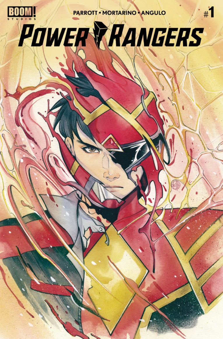 POWER RANGERS #1 PEACH MOMOKO LCSD 2020 FOIL VARIANT