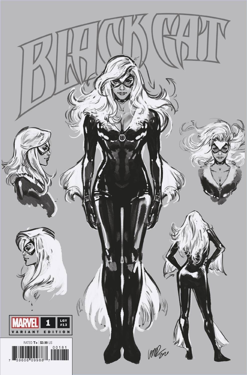 16/12/2020 BLACK CAT #1 1:100 PEPE LARRAZ SKETCH VARIANT KIB