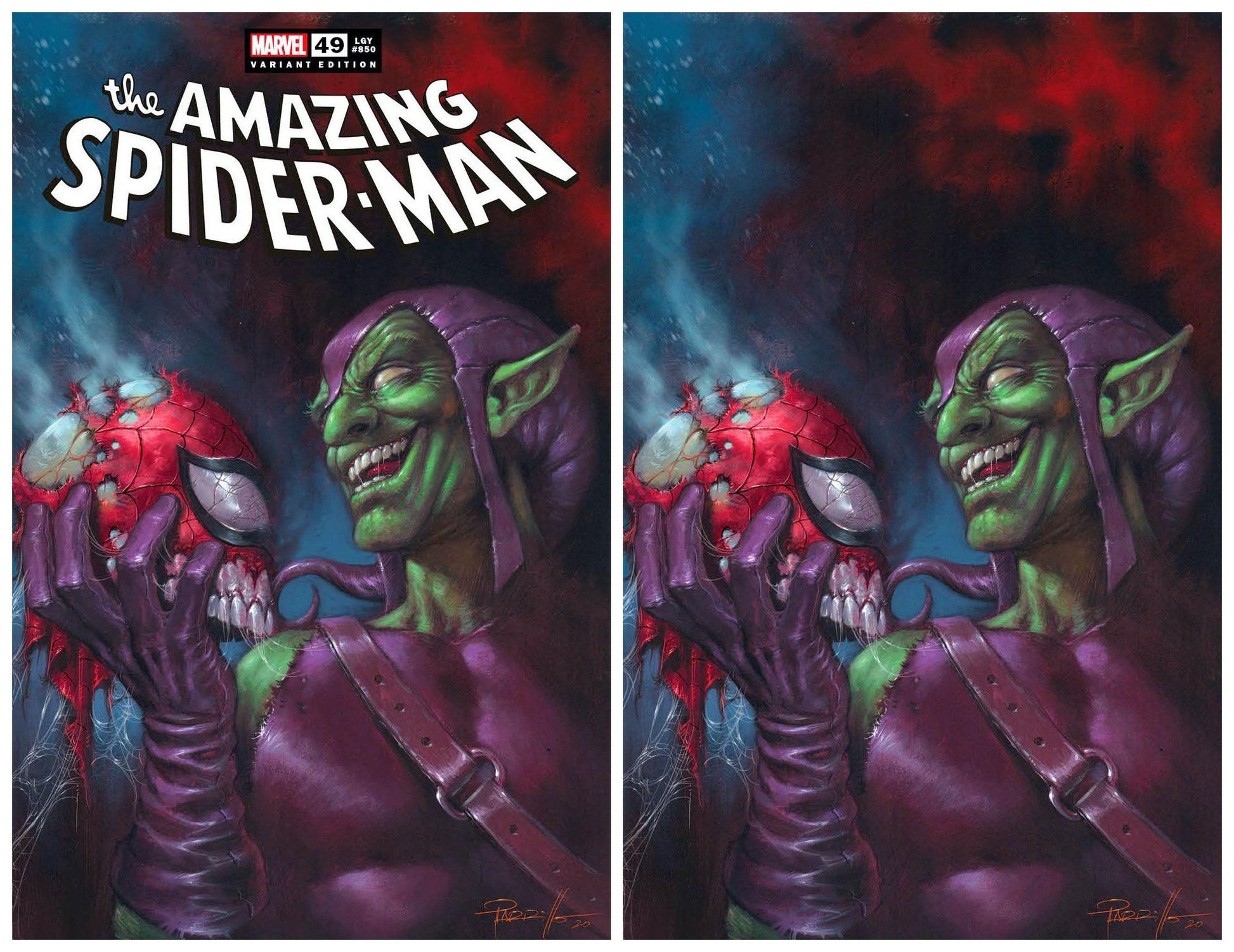 AMAZING SPIDER-MAN #850 LUCIO PARRILLO VARIANTS