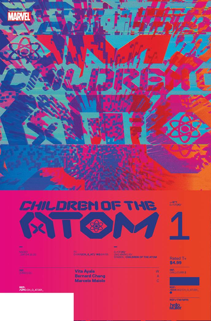 CHILDREN OF ATOM #1 1:10 MULLER DESIGN VARIANT