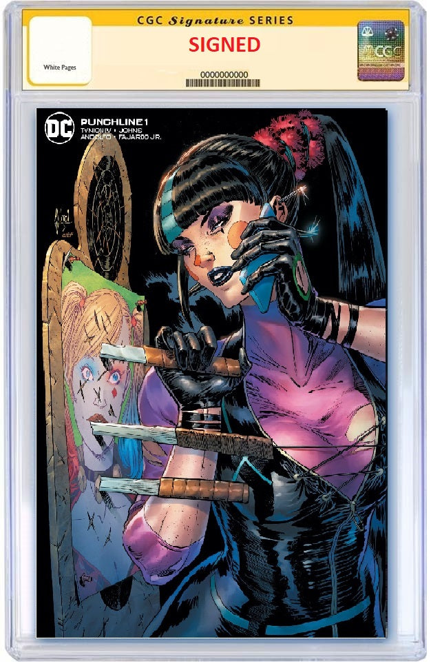 PUNCHLINE SPECIAL #1 GUILLEM MARCH MINIMAL TRADE VARIANT LIMITED TO 600 WITH COA CGC SS PREORDER