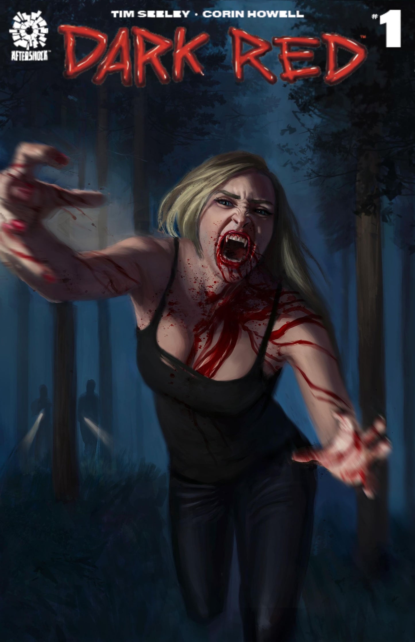 DARK RED 1 AARON BARTLING NYCC WEEK TRADE DRESS VARIANT LIMITED TO 500