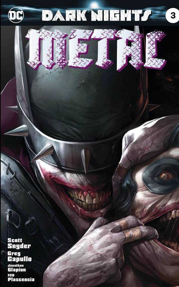 DARK KNIGHTS METAL #3 MATTINA SPECIAL FOIL VARIANT LIMITED TO 3000 COPIES WORLDWIDE