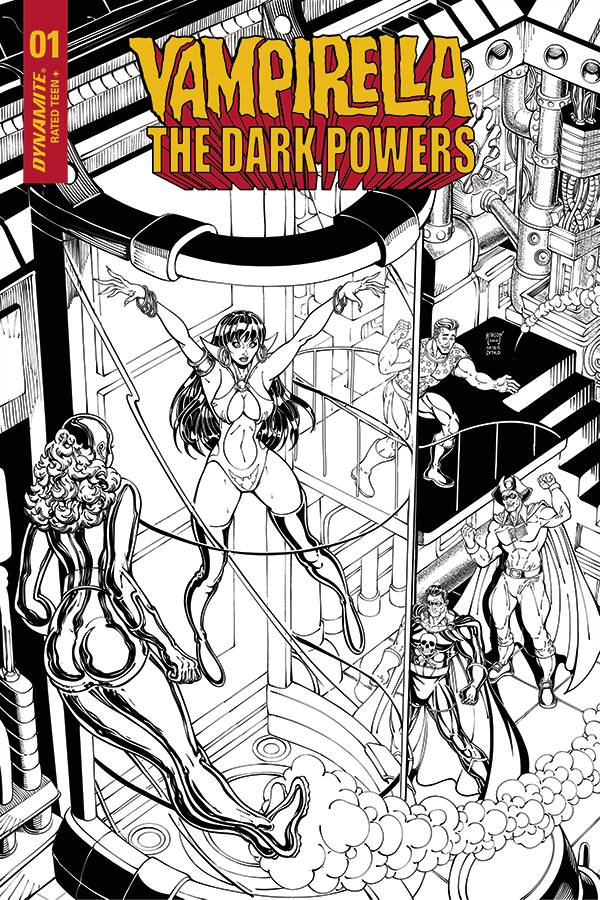 09/12/2020 VAMPIRELLA DARK POWERS #1 1:11 ROBSON B&W VARIANT