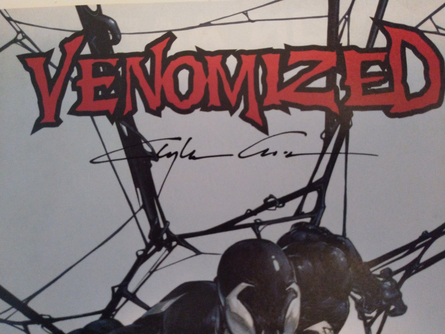 VENOMIZED #1 VARIANT SIGNED BY CLAYTON CRAIN VF/NM