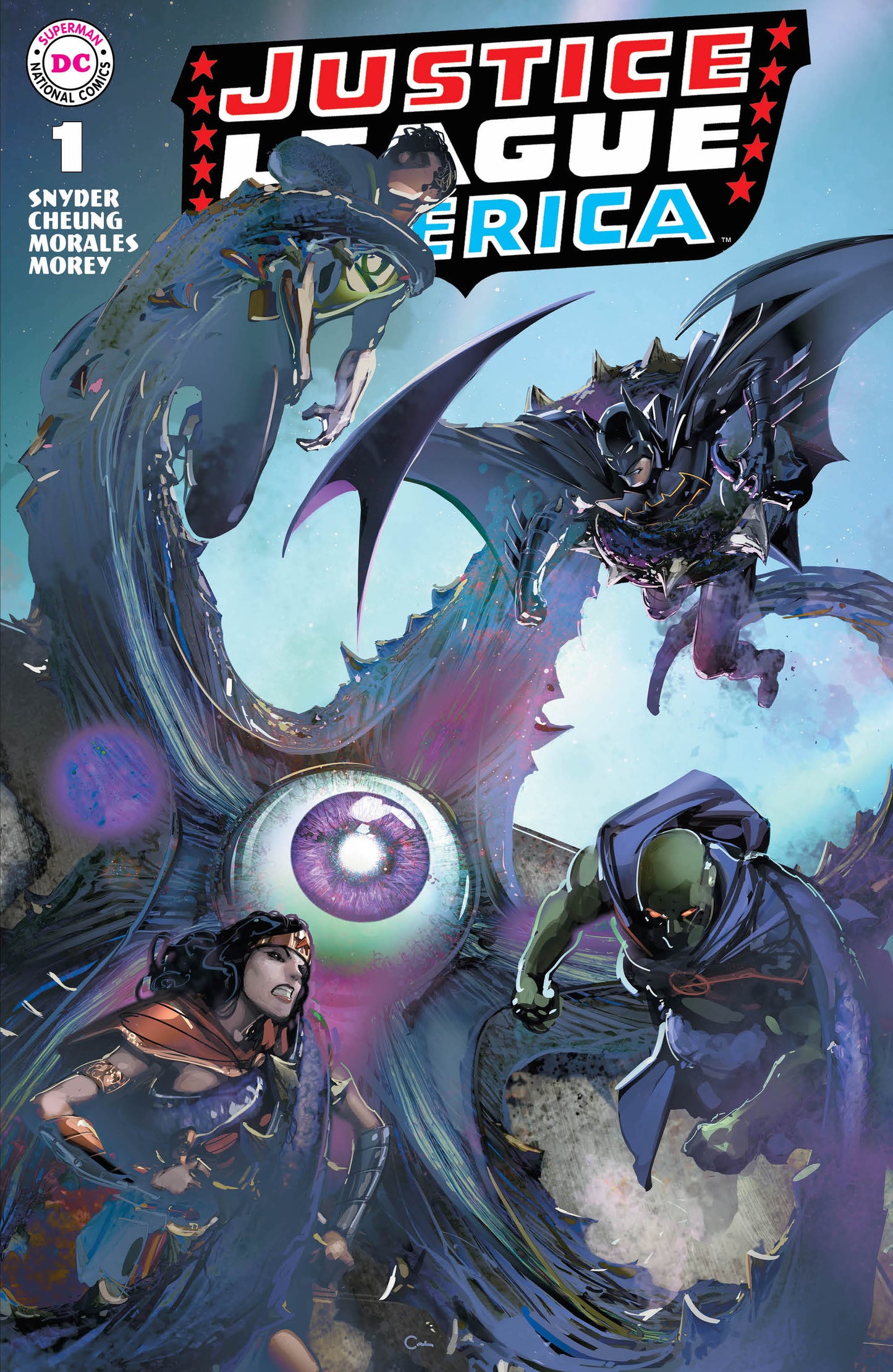 JUSTICE LEAGUE #1 CLAYTON CRAIN BRAVE & BOLD 28 HOMAGE TRADE DRESS LIMITED TO 3000