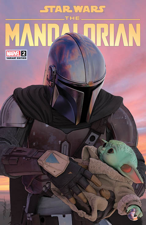 STAR WARS MANDALORIAN #2 MIKE MAYHEW TRADE DRESS VARIANT LIMITED TO 3000