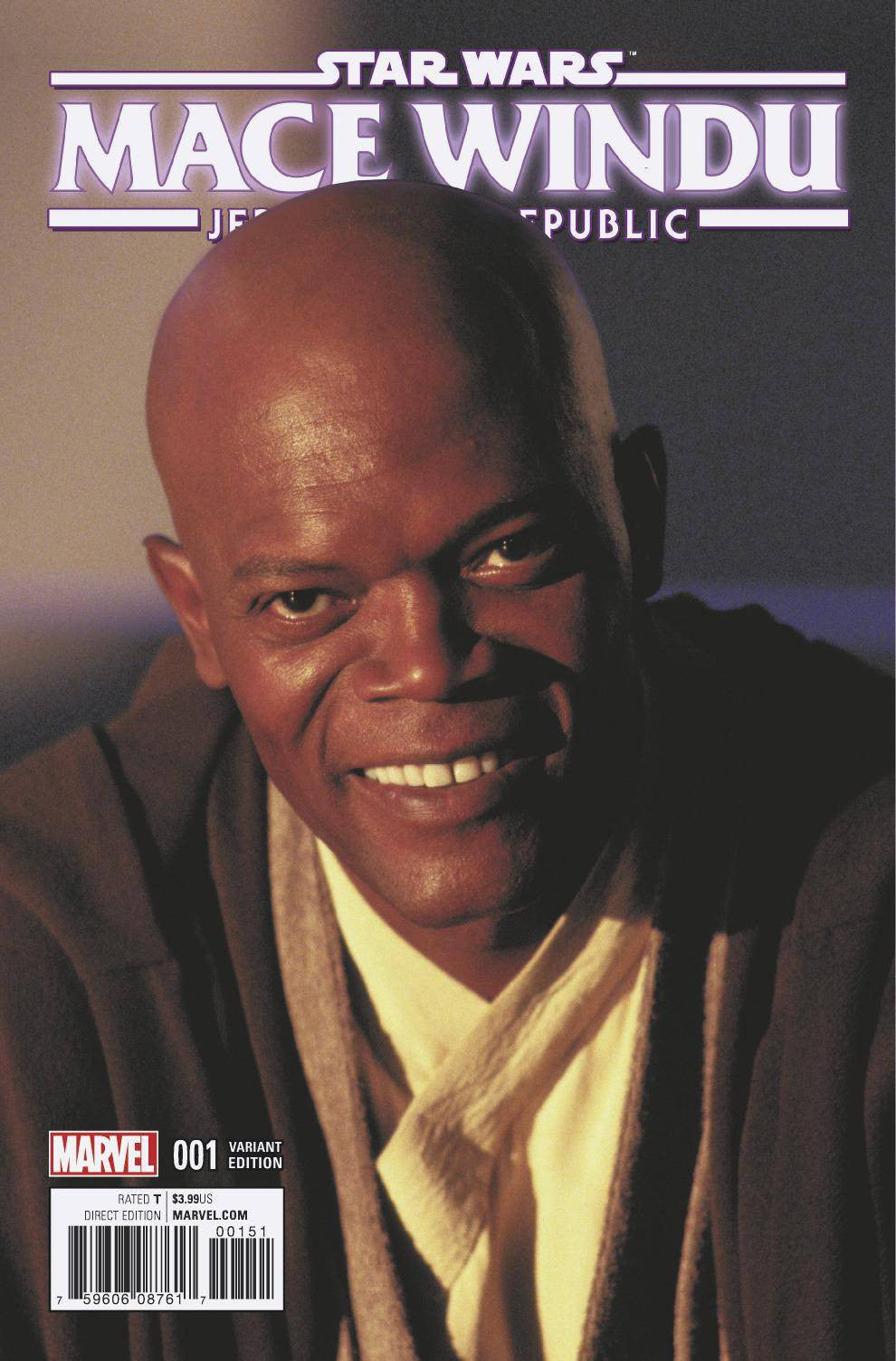 STAR WARS JEDI REPUBLIC MACE WINDU #1 1:10 MOVIE VARIANT