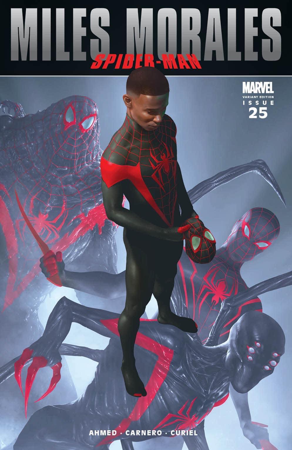 MILES MORALES #25 RAHZZAH ULTIMATE FALLOUT #4 TRUE HOMAGE VARIANT LIMITED TO 1500 COPIES
