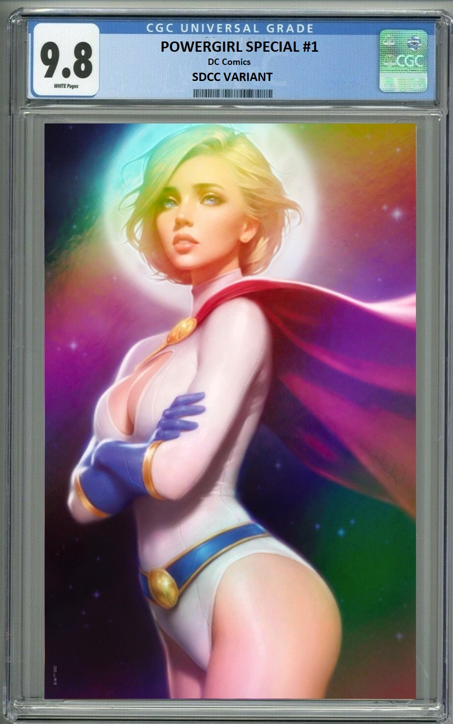 SDCC 2023 POWER GIRL SPECIAL #1 WILL JACK FOIL VARIANT LIMITED TO 1000 COPIES - RAW & GRADED OPTIONS