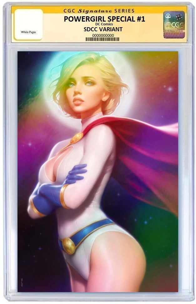 SDCC 2023 POWER GIRL SPECIAL #1 WILL JACK FOIL VARIANT LIMITED TO 1000 COPIES - RAW & GRADED OPTIONS