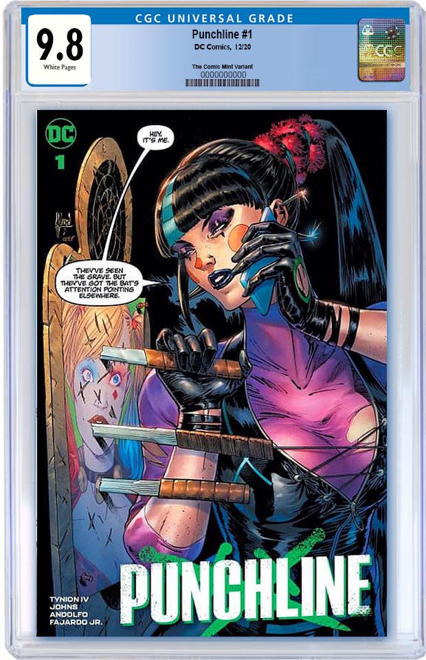 PUNCHLINE SPECIAL #1 GUILLEM MARCH TRADE DRESS VARIANT LIMITED TO 3000 CGC 9.8 PREORDER
