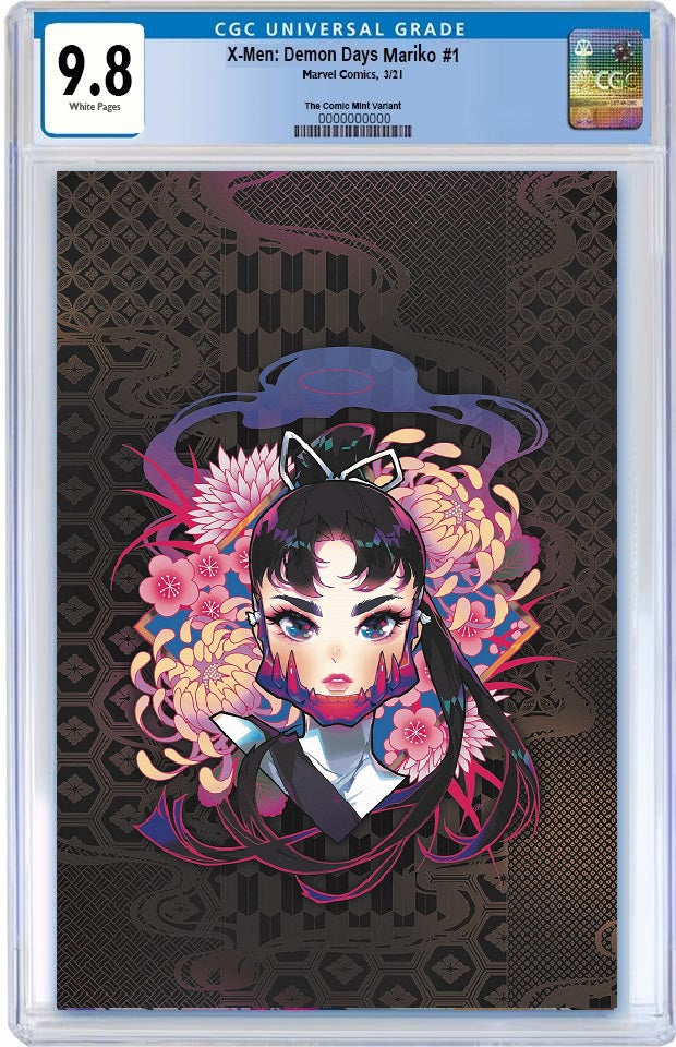 DEMON DAYS MARIKO #1 ROSE BESCH VIRGIN VARIANT LIMITED TO 1000 CGC 9.8 PREORDER