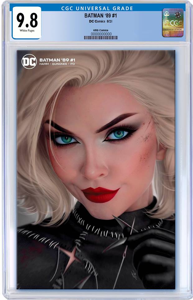 BATMAN 89 #1 WARREN LOUW MINIMAL TRADE DRESS VARIANT CGC 9.8 PREORDER