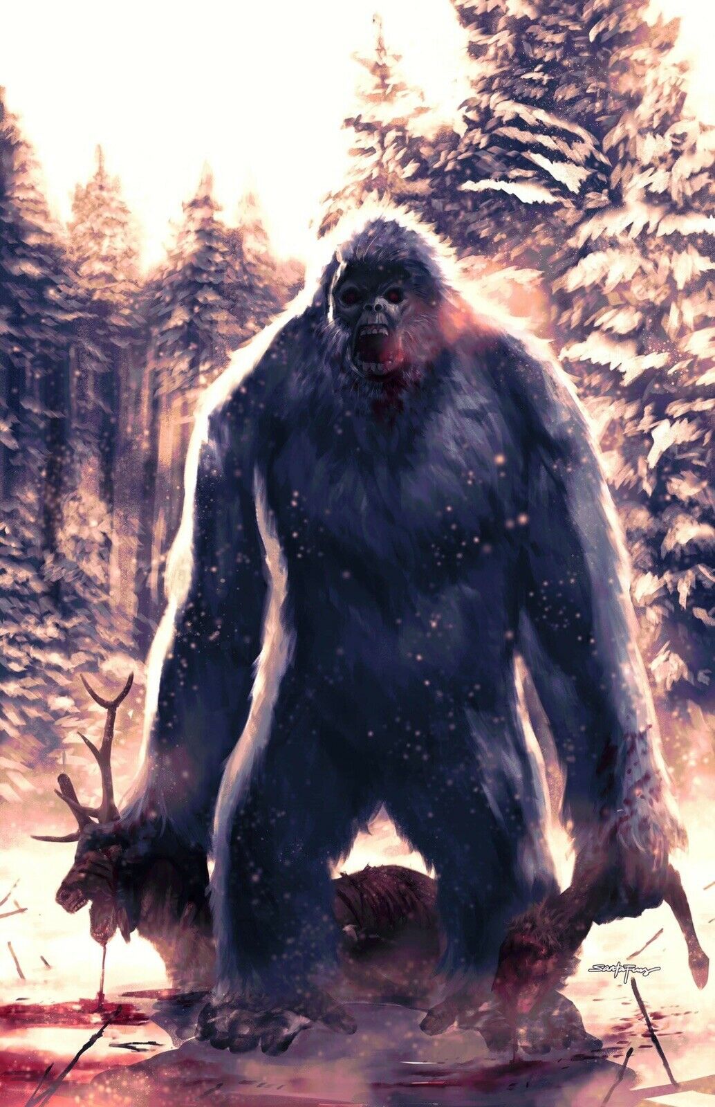 DEPARTMENT OF TRUTH #10 SANTA FUNG VARIANT LIMITED TO 333 COPIES WITH COA