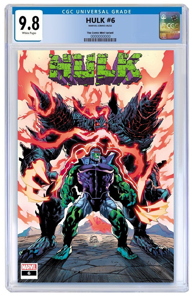HULK #6 RYAN STEGMAN 'HULK #1' HOMAGE TRADE DRESS VARIANT LIMITED TO 3000 CGC 9.8 PREORDER