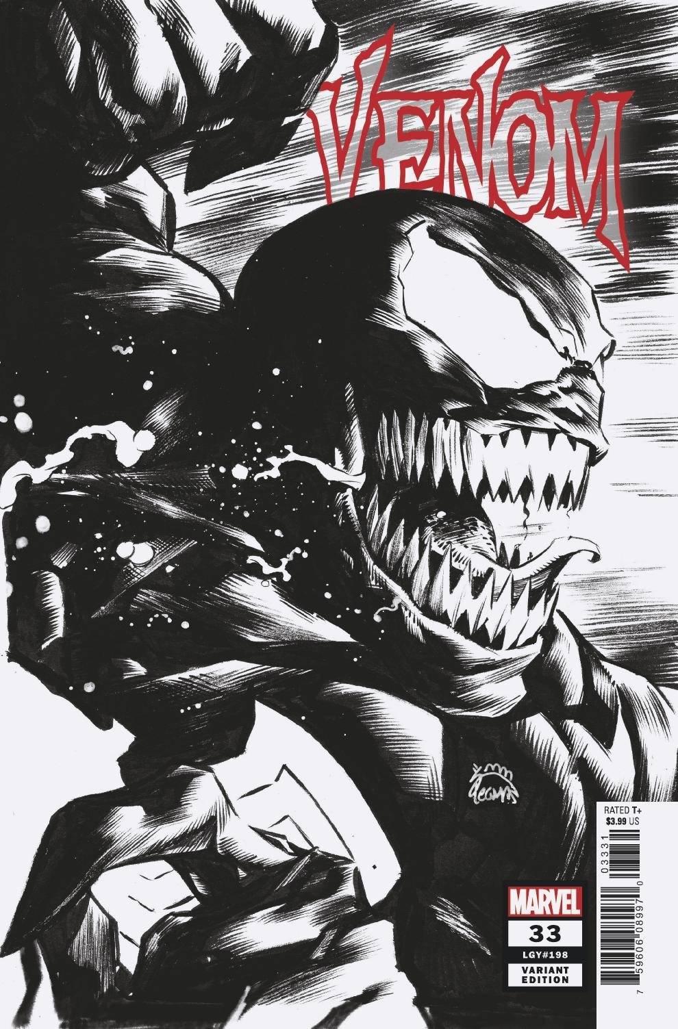 VENOM #33 1:100 STEGMAN SKETCH VARIANT