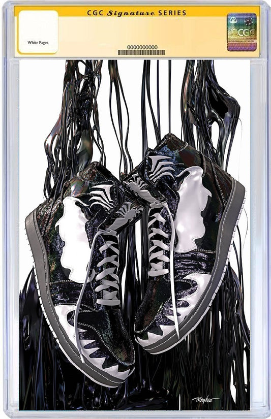VENOM #1 MIKE MAYHEW SNEAKERHEADS VIRGIN VARIANT LIMITED TO 1000 CGC SS