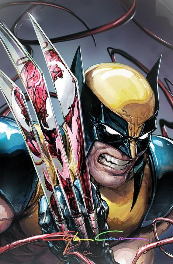 EXTREME CARNAGE ALPHA #1 CLAYTON CRAIN VIRGIN VARIANT INFINITY SIGNED WITH COA