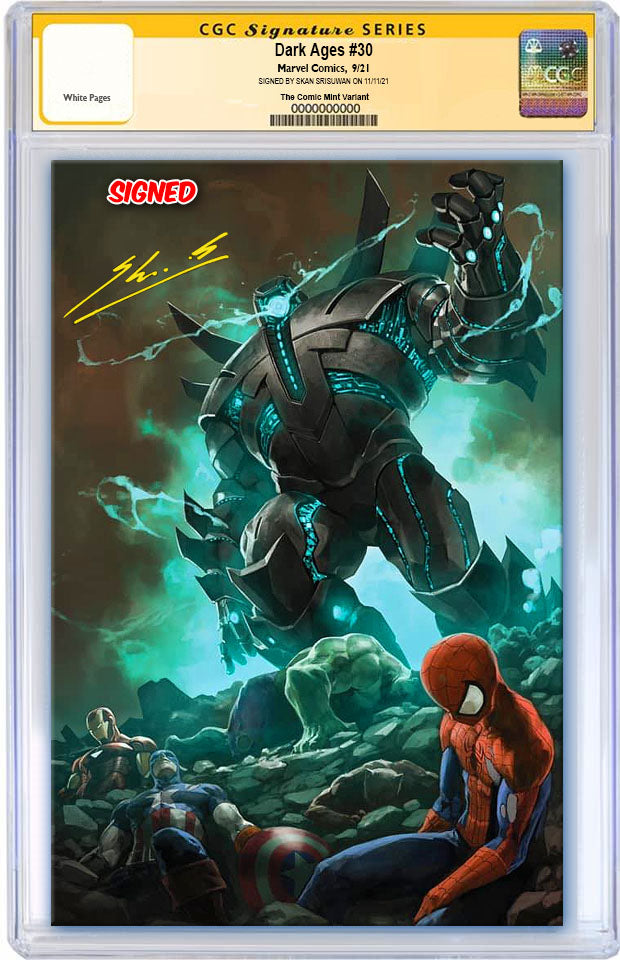 DARK AGES #1 SKAN SRISUWAN VIRGIN VARIANT LIMITED TO 600 WITH NUMBERED COA CGC SS PREORDER