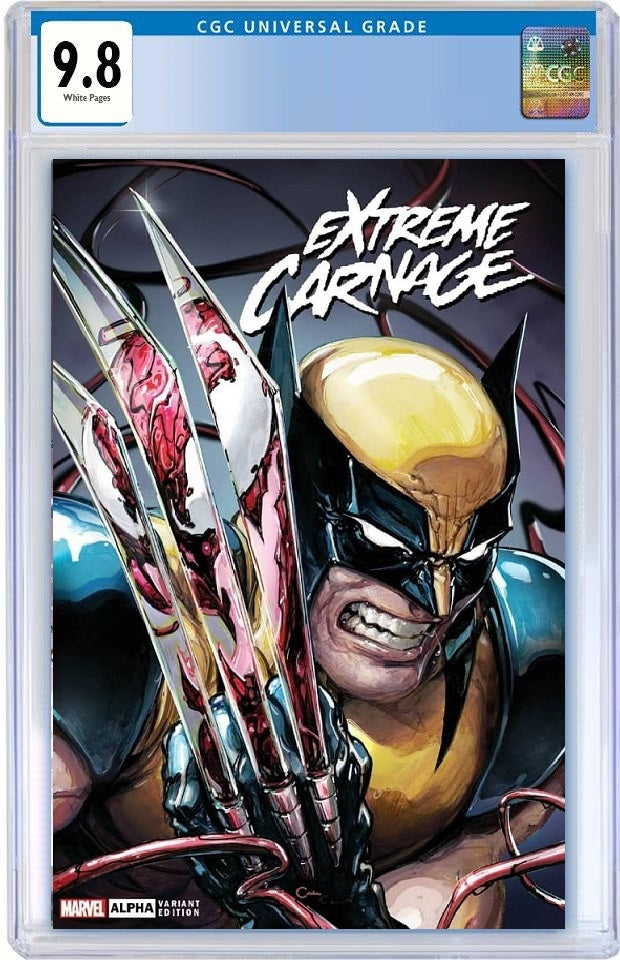 EXTREME CARNAGE ALPHA #1 CLAYTON CRAIN TRADE DRESS VARIANT CGC 9.8 PREORDER