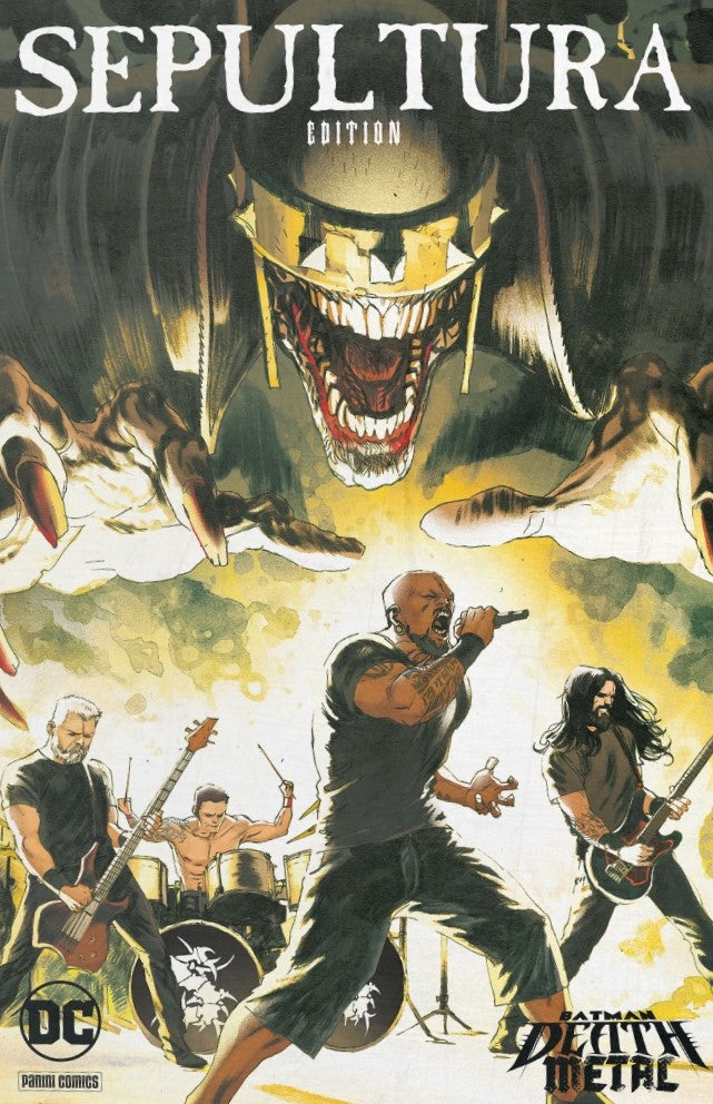 DARK NIGHTS DEATH METAL #5 BAND EDITION (ITALIAN) - SEPULTURA
