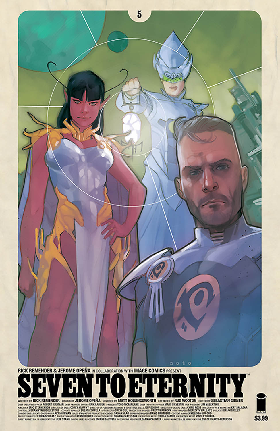 SEVEN TO ETERNITY #5 COVER B NOTO