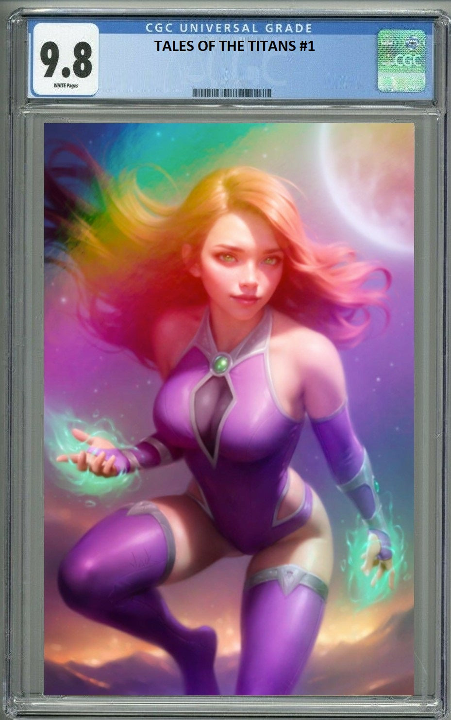 SDCC 2023 TALES OF THE TITANS #1 WILL JACK FOIL VARIANT LIMITED TO 1000 COPIES - RAW & GRADED OPTIONS