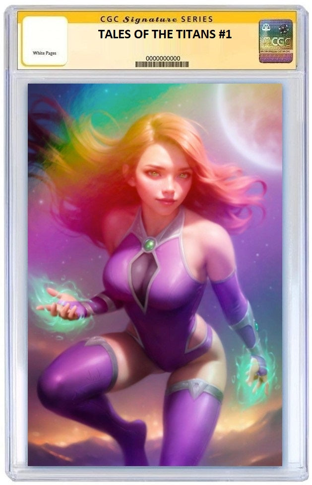 SDCC 2023 TALES OF THE TITANS #1 WILL JACK FOIL VARIANT LIMITED TO 1000 COPIES - RAW & GRADED OPTIONS