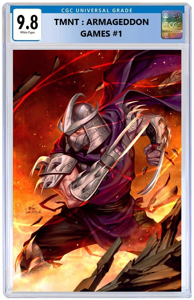 TMNT ARMAGEDDON GAME #1 INHYUK LEE NYCC 2022 VARIANT LIMITED TO 1000 COPIES - RAW & CGC