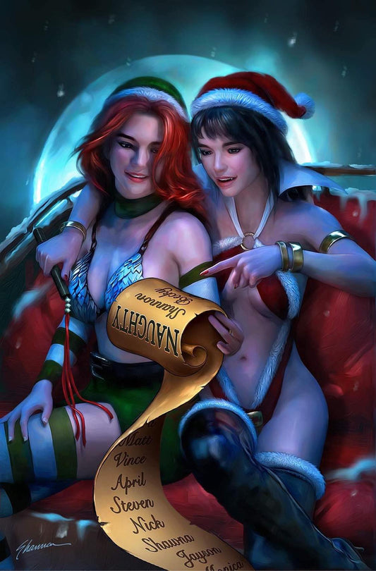 RED SONJA HOLIDAY SPECIAL SHANNON MAER VIRGIN VARIANT LIMITED TO 500 COPIES