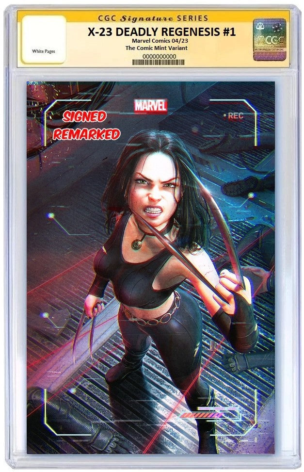 X-23 DEADLY REGENESIS #1 TIAGO DA SILVA MEGACON VIRGIN VARIANT LIMITED TO 1000 COPIES - RAW & CGC OPTIONS