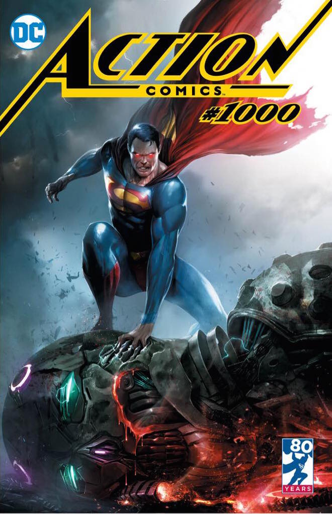 ACTION COMICS #1000 FRANCESCO MATTINA TRADE DRESS VARIANT LIMITED TO 3000 COPIES WORLDWIRDE