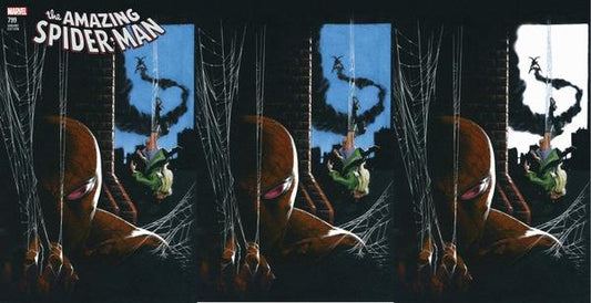 AMAZING SPIDER-MAN #799 GABRIELE DELL'OTTO TRADE/2X VIRGIN VARIANT SET LIMITED TO 1000