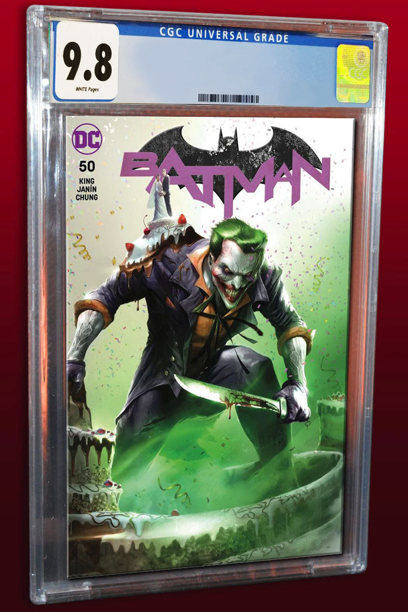 BATMAN #50 FRANCESCO MATTINA TRADE DRESS VARIANT LIMITED TO 3000 COPIES CGC 9.8 PREORDER