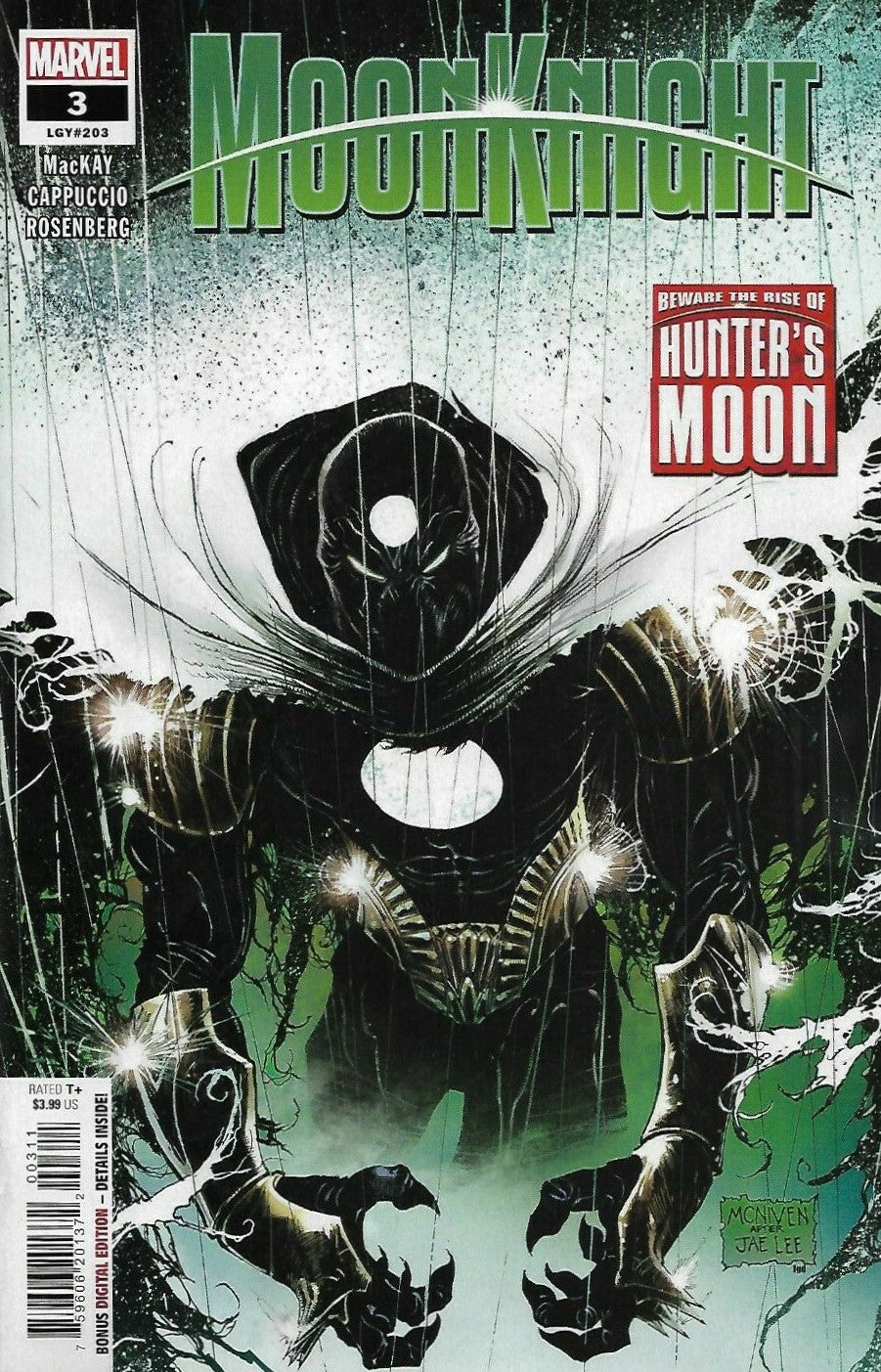 MOON KNIGHT #3 - 1ST APP HUNTER'S MOON