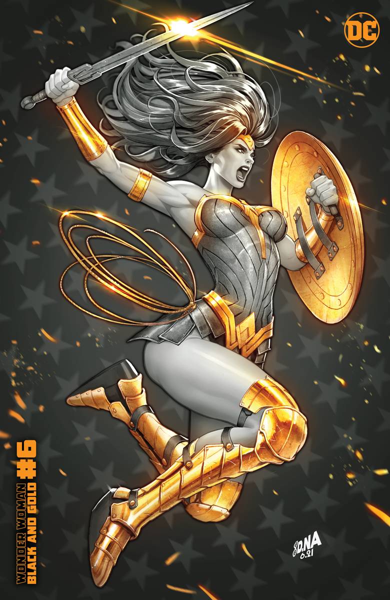 WONDER WOMAN BLACK & GOLD #6 1:25 DAVID NAKAYAMA VARIANT