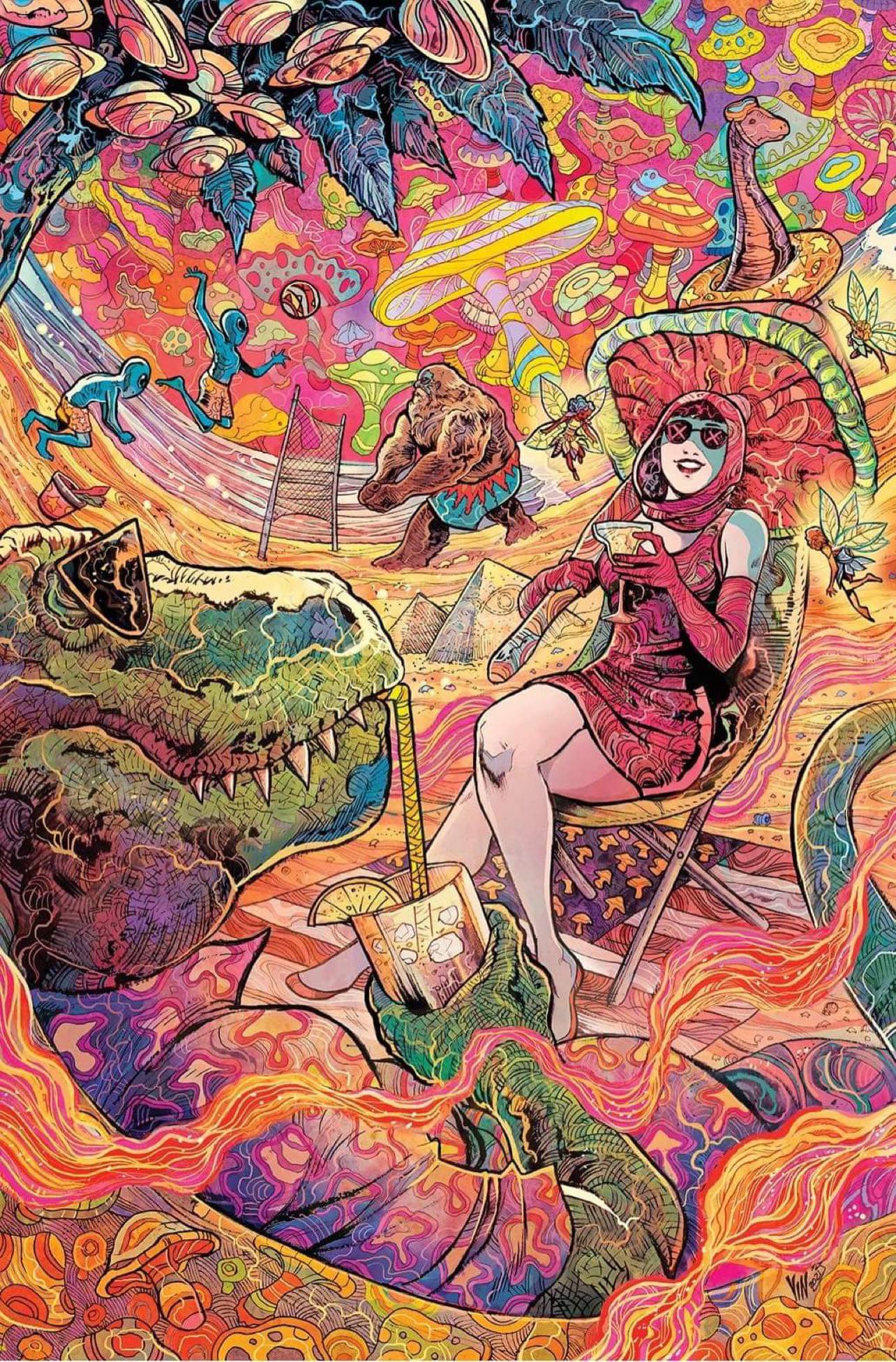 DEPARTMENT OF TRUTH #16 VINCENZO RICCARDI VARIANT LIMITED TO 400 COPIES WITH COA