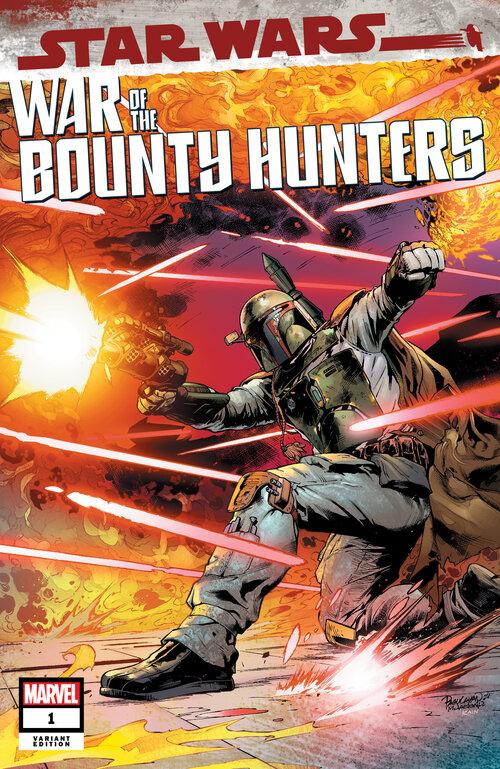 STAR WARS WAR BOUNTY HUNTERS #1 CARLO PAGULAYAN TRADE DRESS VARIANT LIMITED TO 1000 WITH COA