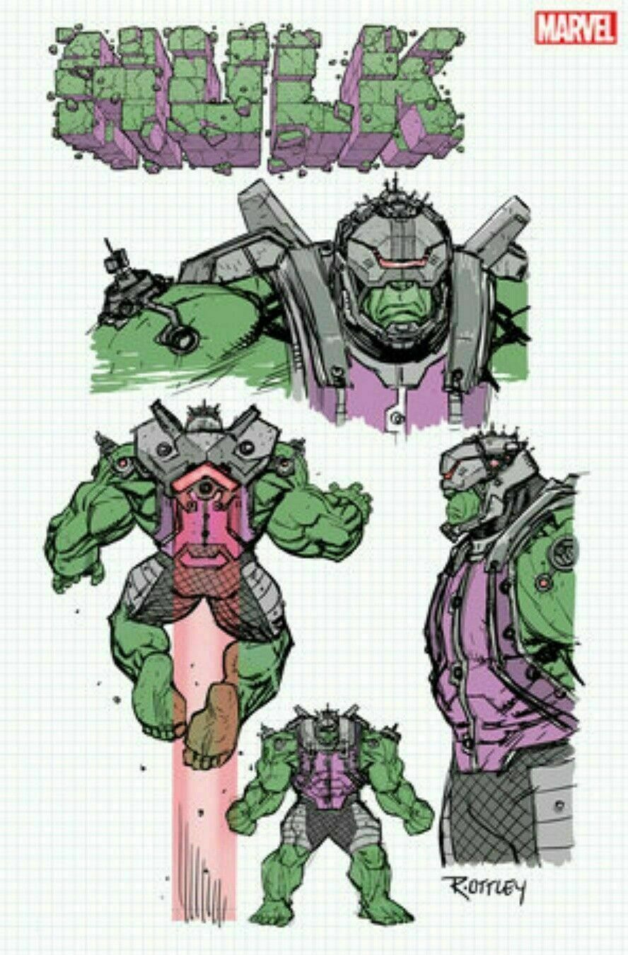 HULK #1 1:10 OTTLEY DESIGN VARIANT