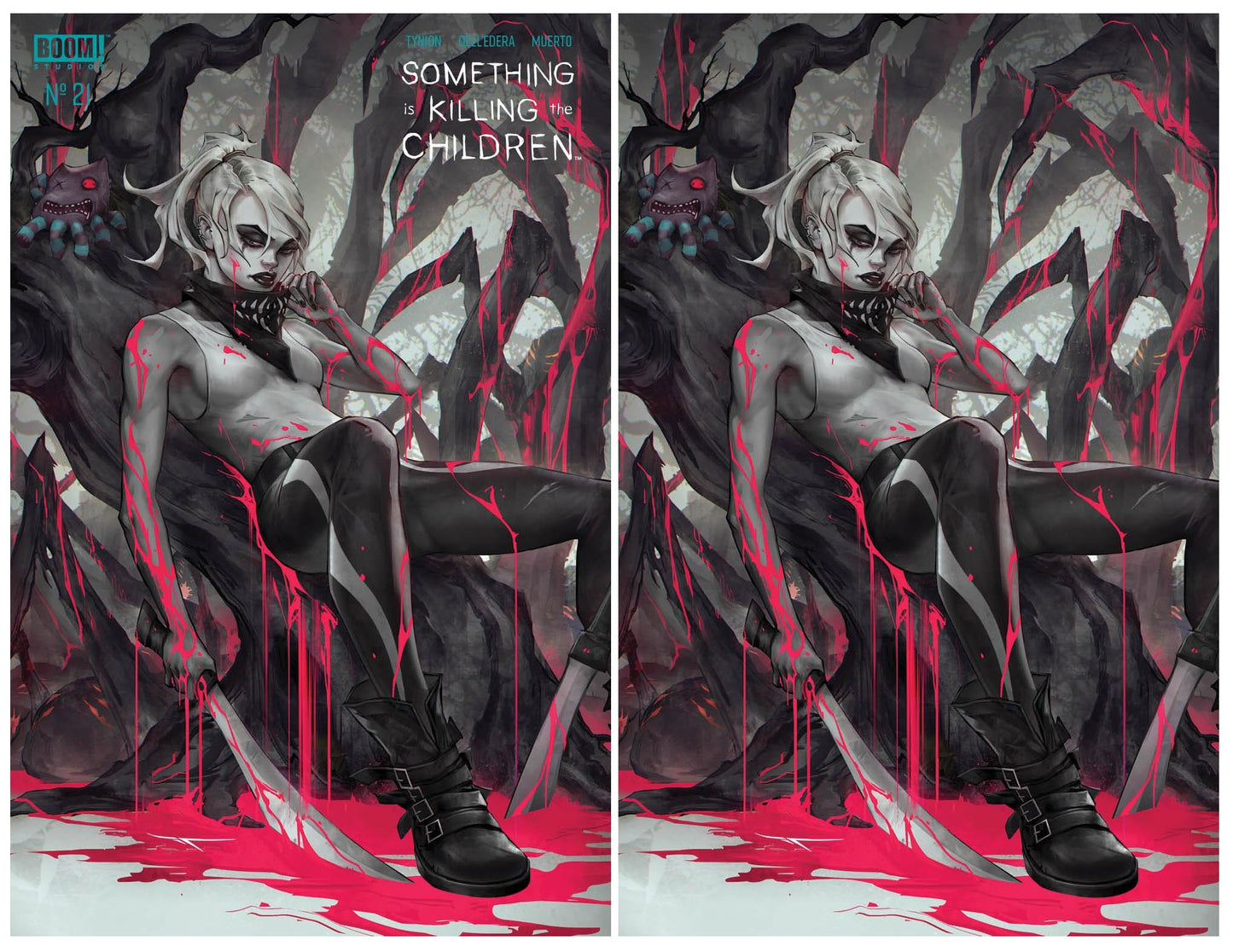 SOMETHING IS KILLING THE CHILDREN #21 IVAN TAO TRADE/VIRGIN VARIANT SET LIMITED TO 800 SETS