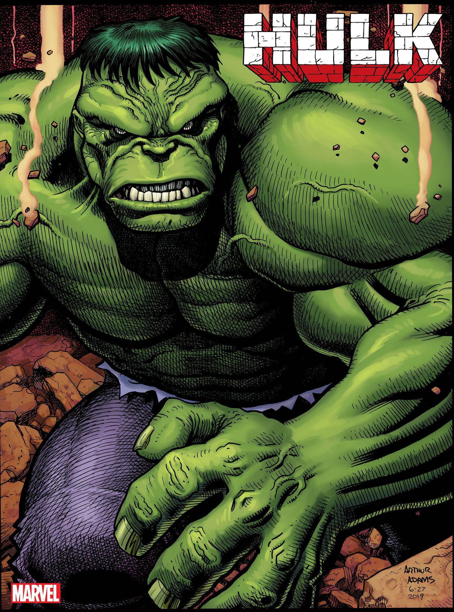 HULK #1 1:50 ADAMS VARIANT