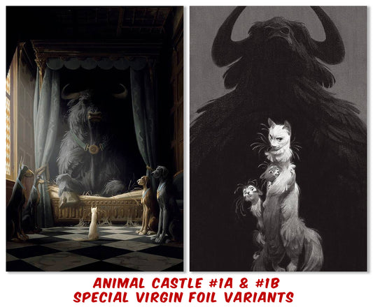ANIMAL CASTLE #1 CVR A & B SPECIAL PRINTING FOIL VIRGIN VARIANT SET LIMITED TO 500 SETS