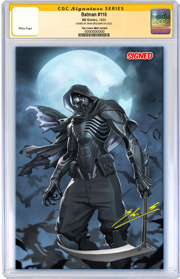 BATMAN #118 SKAN SRISUWAN ABYSS VIRGIN VARIANT LIMITED TO 1000 CGC SS PREORDER