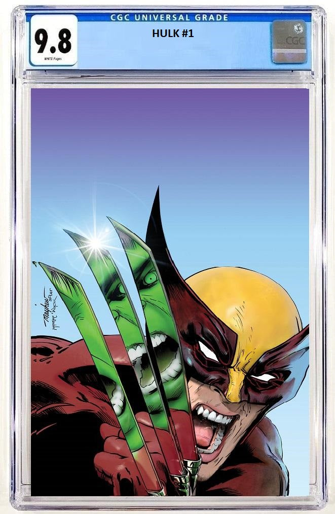 HULK #1 MIKE MAYHEW HOMAGE VIRGIN CGC 9.8 PREORDER